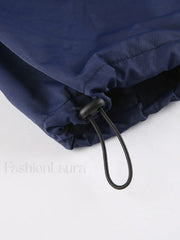 Size Friendly Low Waist Parachute Cargo Pants Cargo Pants