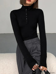 Slinky Button up Graceful Long Sleeve Shirt T Shirts