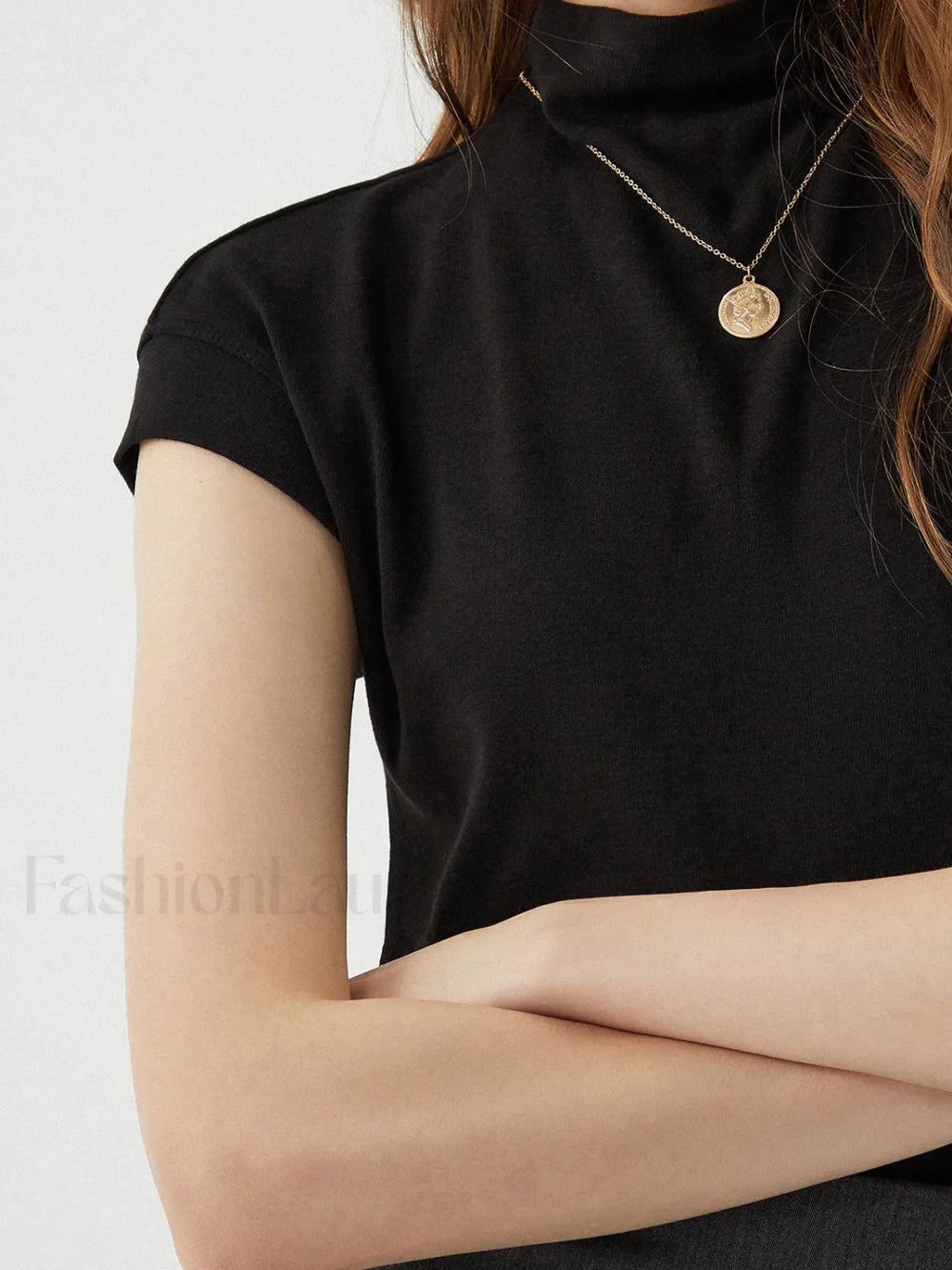 Solid Jersey Graceful Short Sleeve Top T Shirts