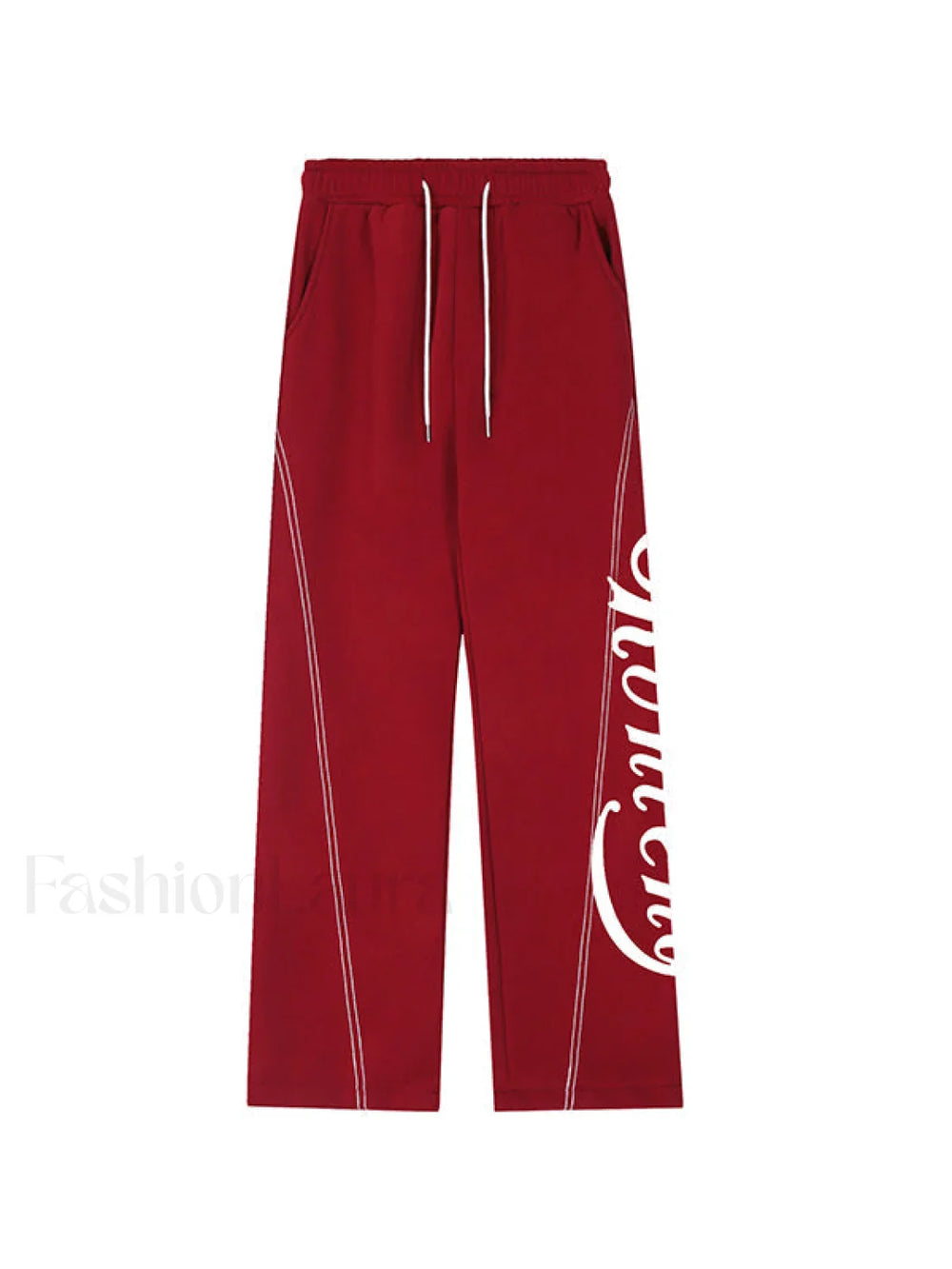 Stitch Design Logo Baggy Sweatpants Sweatpants