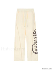 Stitch Design Logo Baggy Sweatpants Sweatpants