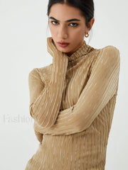 Striped Long Graceful Sleeve Shirt T Shirts