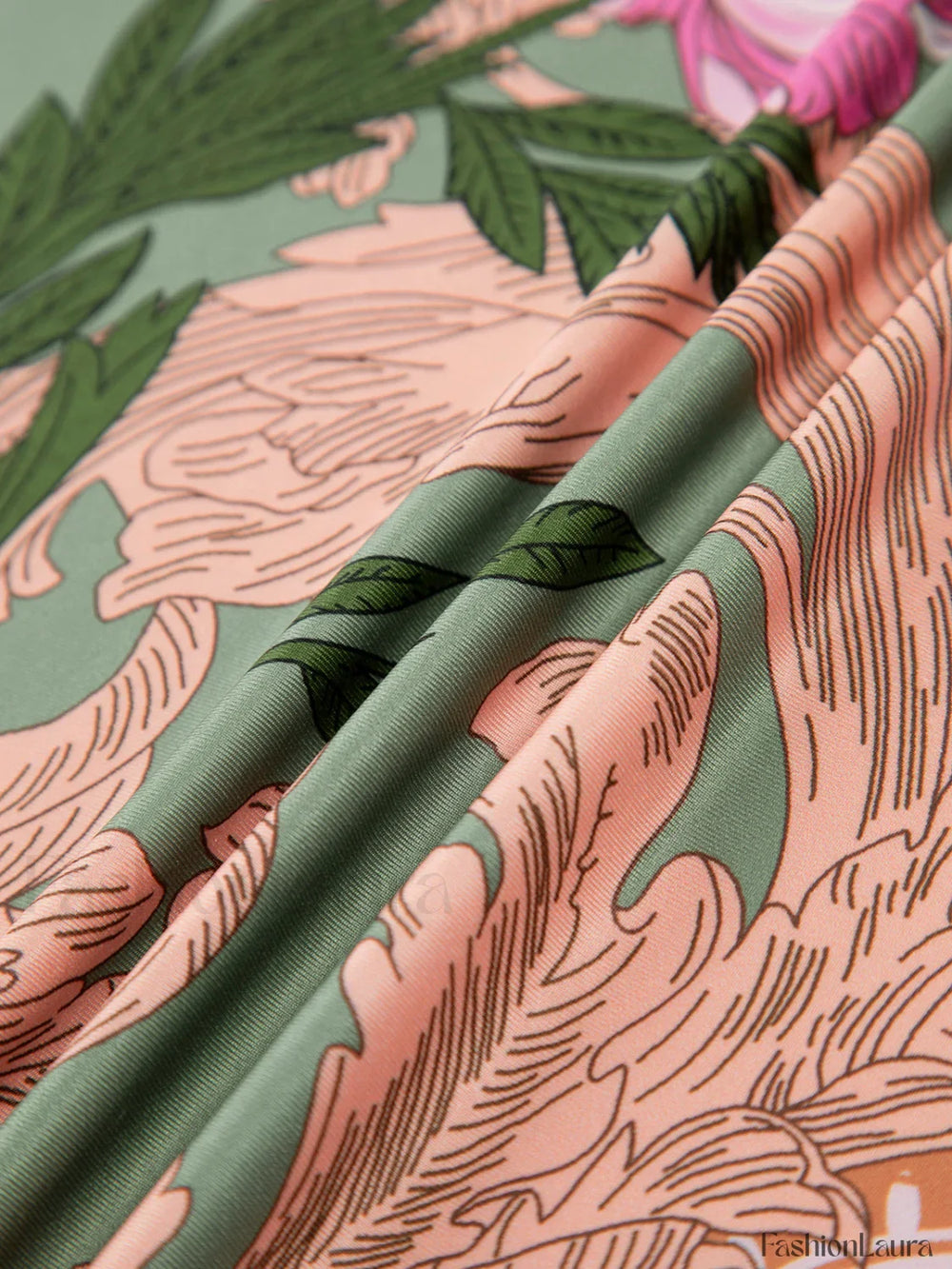 Summer Floral Graceful Long Dress Floral Dresses