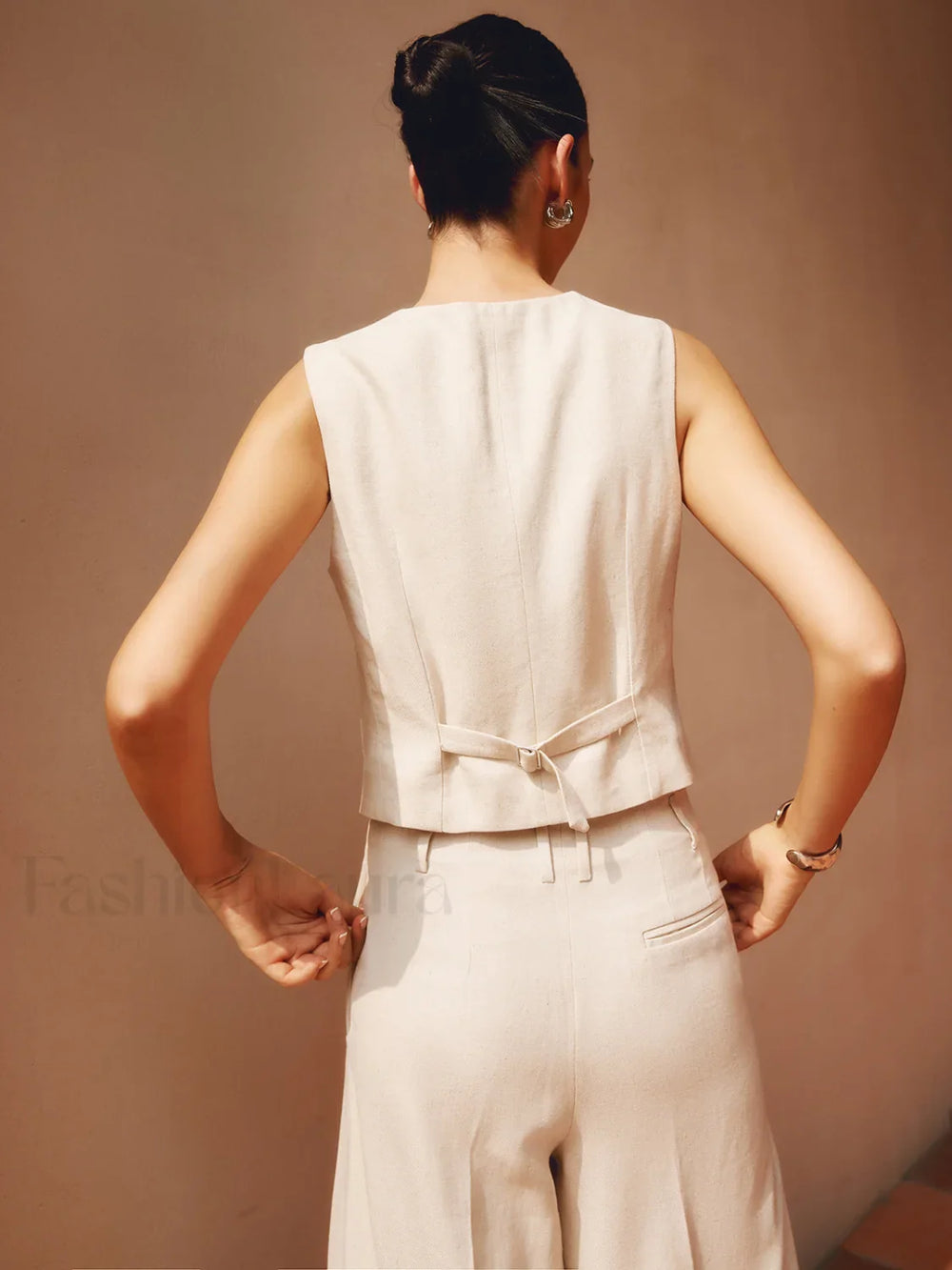 Tailored Button Graceful Suit Waistcoat Vests