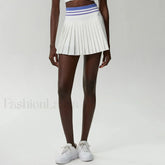 Tennis Pleated Sporty Pocket Skirt