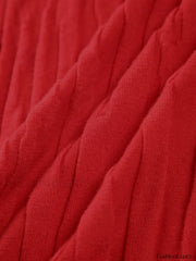 Tie Front Backless Lace Trendy Up Sweater Long Dress Sweaters L