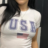 Vintage Cute Girl Grunge Y2k Baby Tee