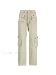 Vintage Khaki Baggy Cargo Jeans Cargo Jeans