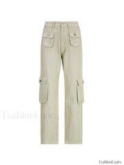 Vintage Khaki Baggy Cargo Jeans Cargo Jeans