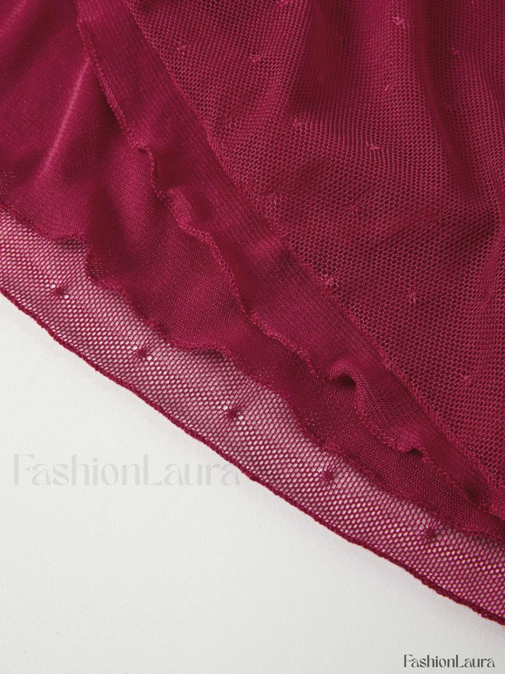 Vintage Tie Front Lace Trim Blouse Short Sleeves