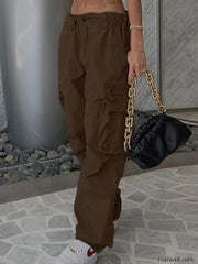 Washed Vintage Baggy Cargo Jeans Cargo Jeans