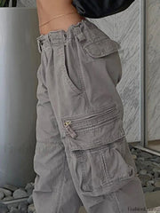 Washed Vintage Baggy Cargo Jeans Cargo Jeans