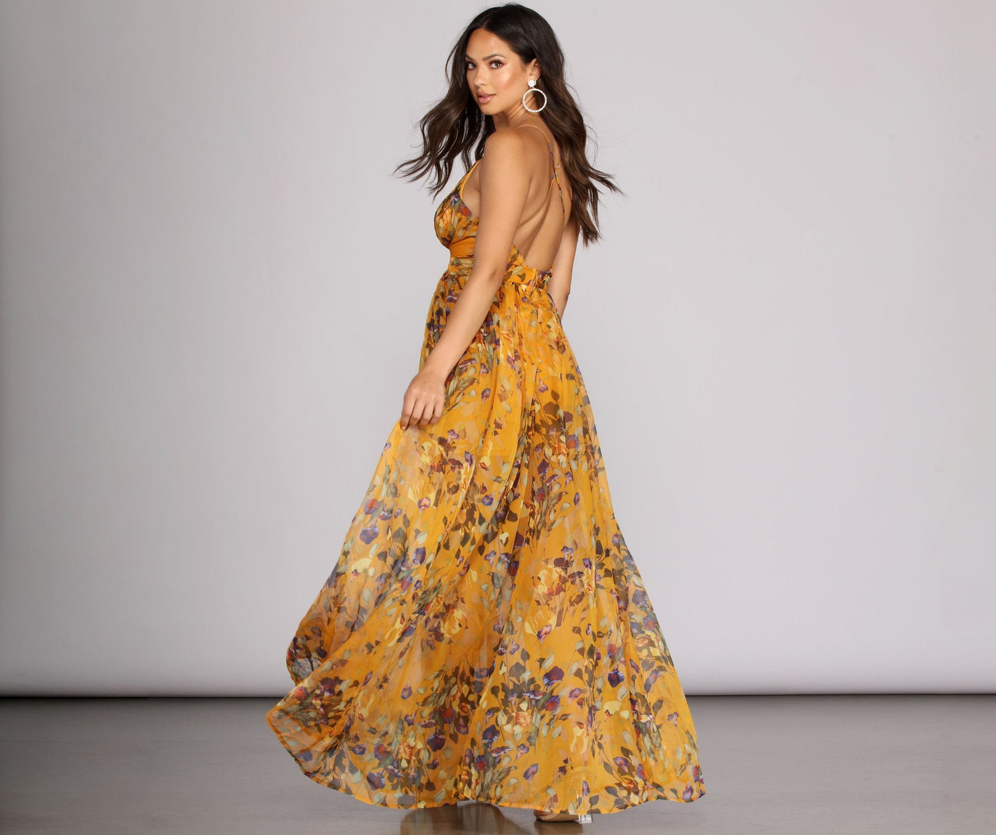 Leanna My Sunshine Floral Dress