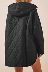Casual Long Hooded Puffer Jacket