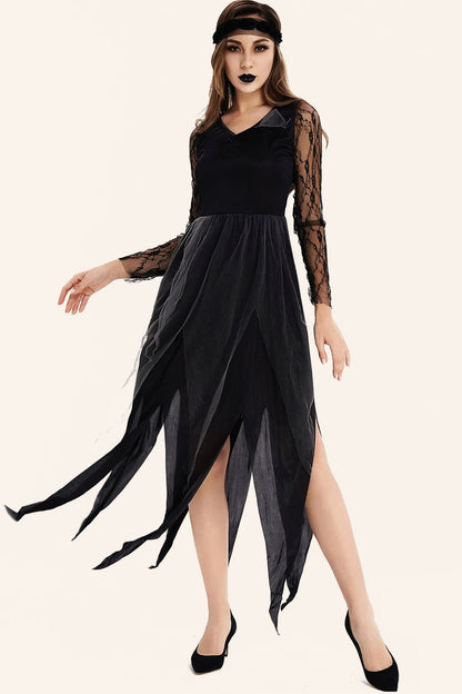 Black Devil Halloween Costume Dress