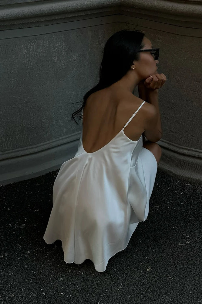 Lace Patchwork V Neck Mini Dress