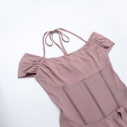 Galvin Mini Dress - Khaki