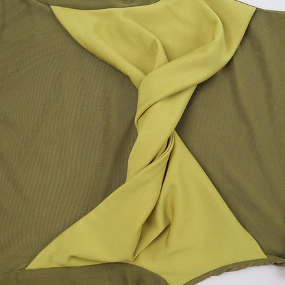 Marysh Mesh Bodycon Dress - Yellow