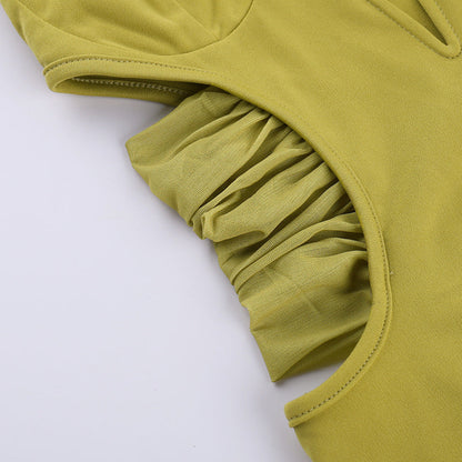 Davina Midi Dress - Green