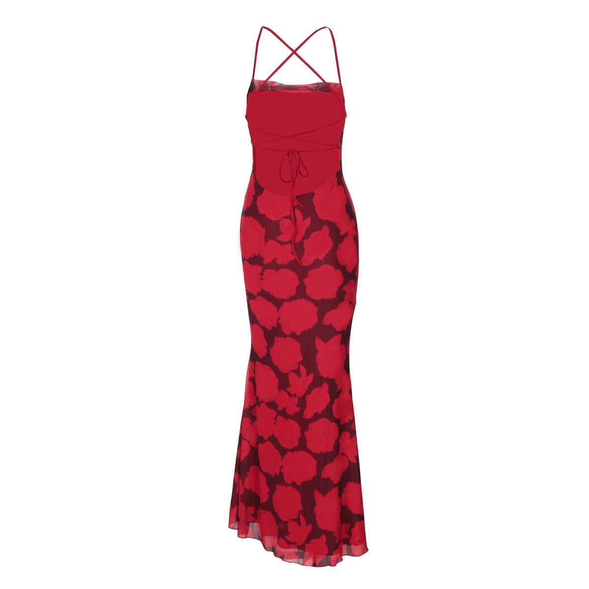 Frederick Maxi Dress - Red