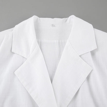 Greece Babe Mini Dress - White