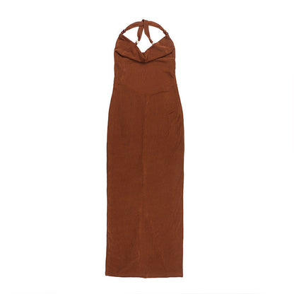 Rowan Maxi Dress - Brown