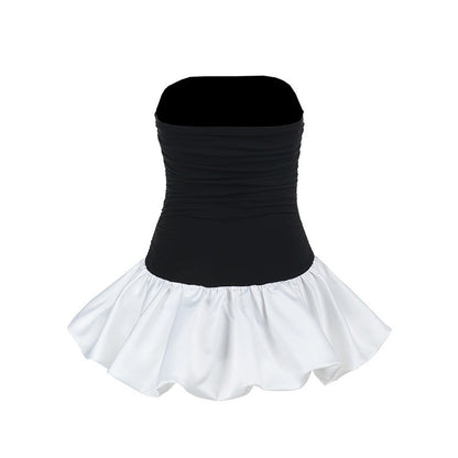 Vemola Mini Dress - Black