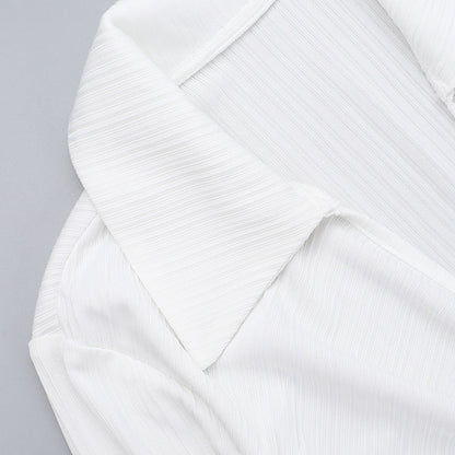 Lisa Mini Dress-White