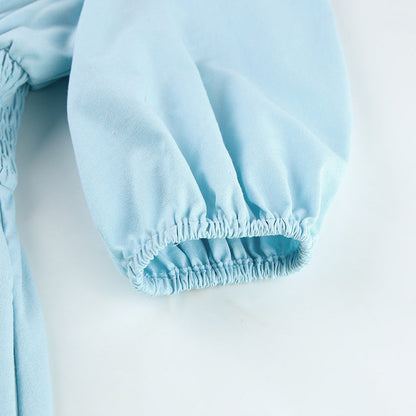 Sky Midi Dress - Blue