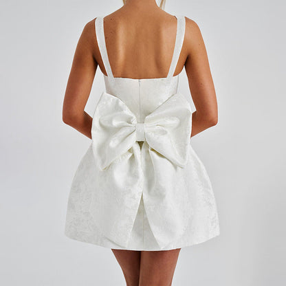 Moriyon Mini Dress-White