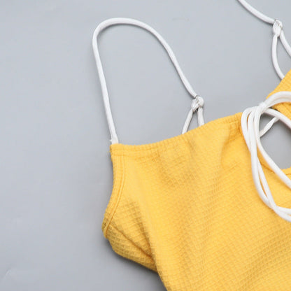 Angel Aura Maxi Dress - Yellow