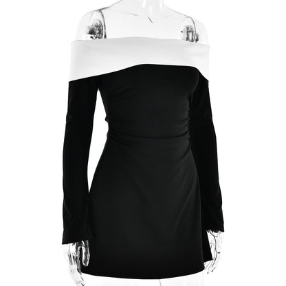 Bowen Mini Dress - Black