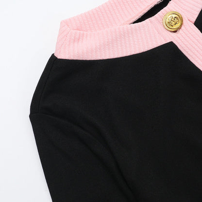 Sylvia Romper - Black