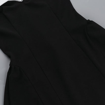 Carolis Mini Dress - Black