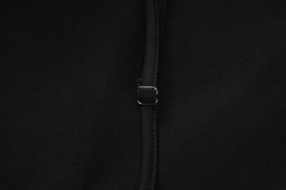 Gracing Date Bodycon Dress - Black