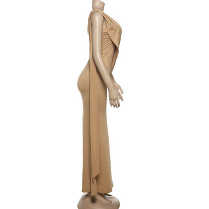Elnora Maxi Dress - Khaki