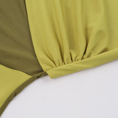 Marysh Mesh Bodycon Dress - Yellow