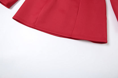 Red Chemistry Mini Dress - Red