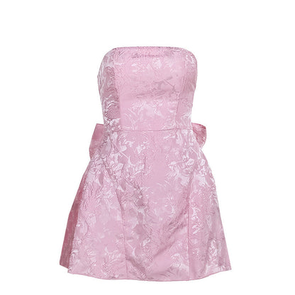 Antalya Mini Dress-Pink