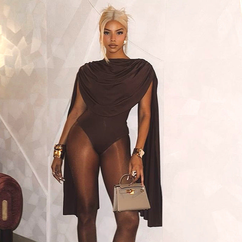 Dwayne Bodysuit - Brown