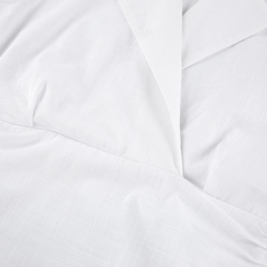 Greece Babe Mini Dress - White