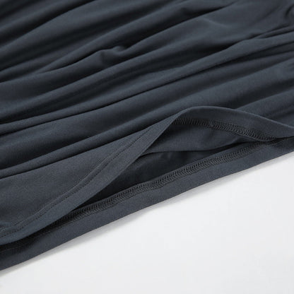 Glamor Off-Shoulder Dress - Grey