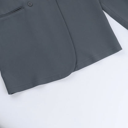 Smoky Dusk Dress-Grey