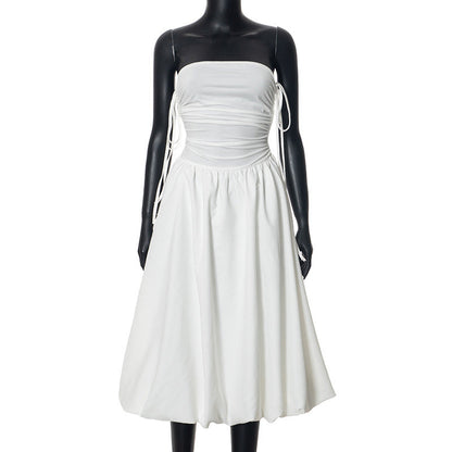 Katlene  Dress - White