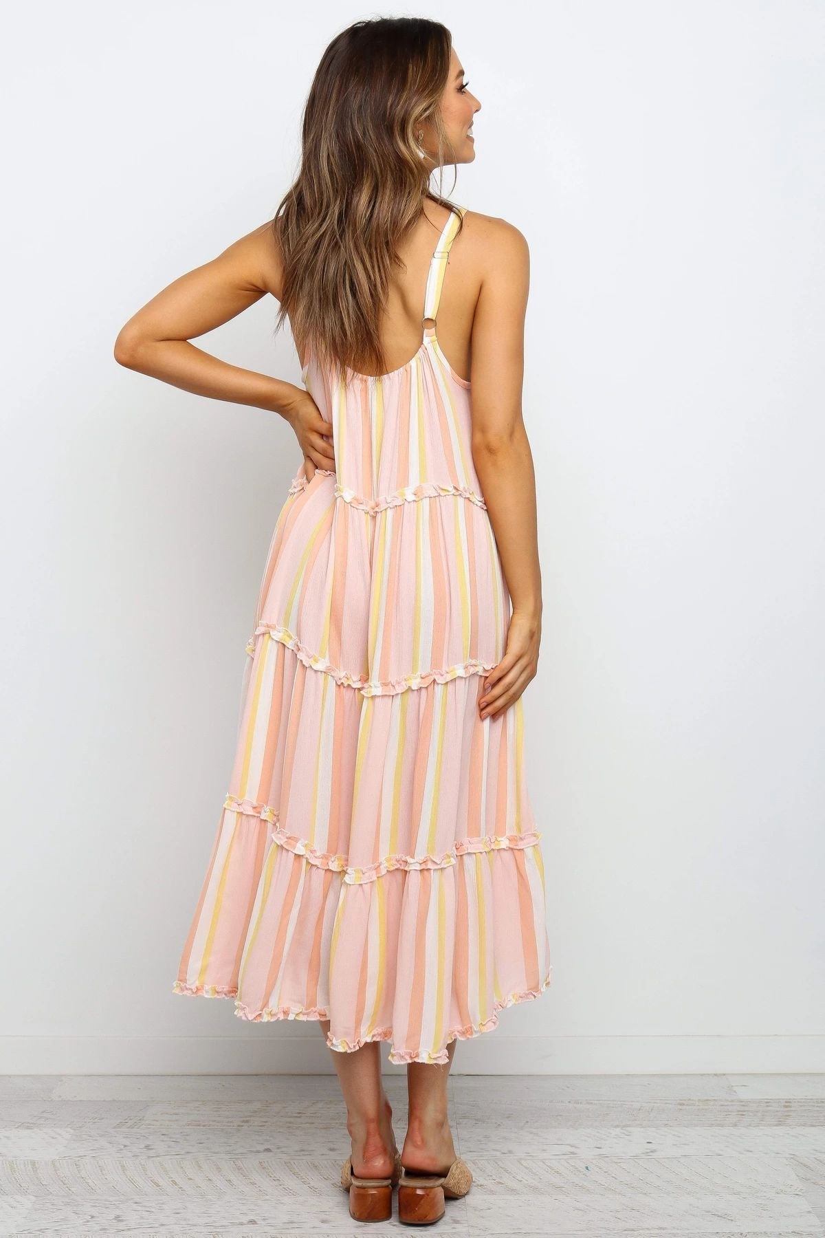 Copeland Smocked Tiered Tassel Maxi Dress - FINAL SALE