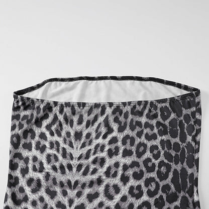 Severus Slit Dress - Brown