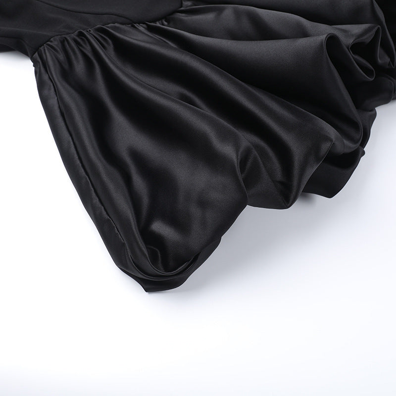 Vettori Mini Dress-Black