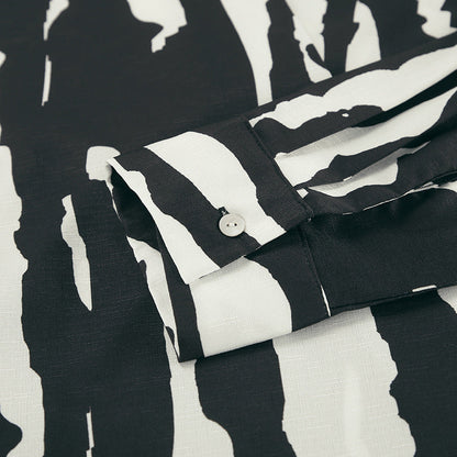 Bold Stripe Coord -  Black