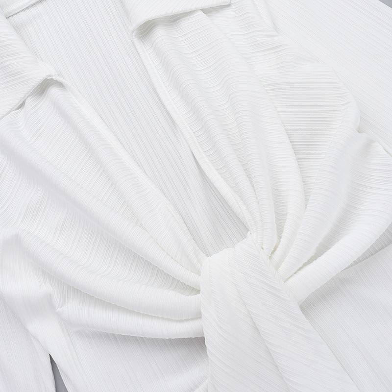 Lisa Mini Dress-White