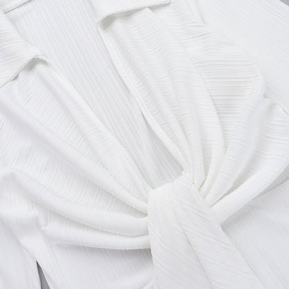 Lisa Mini Dress-White